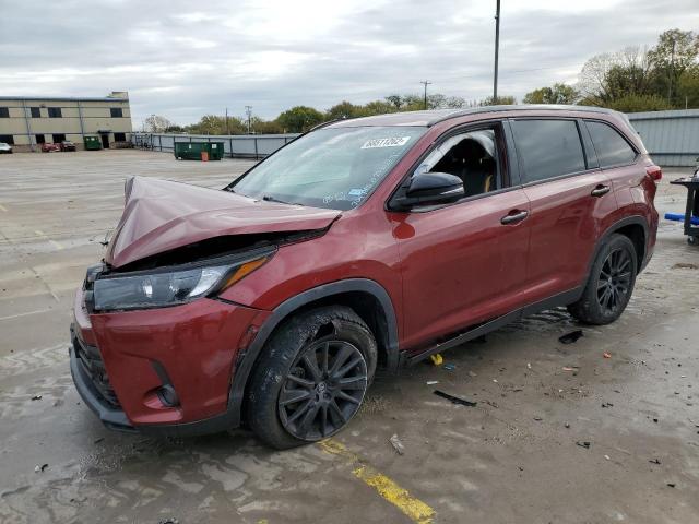 TOYOTA HIGHLANDER 2019 with VIN 5TDKZRFH6KS332993 - Photo from auction