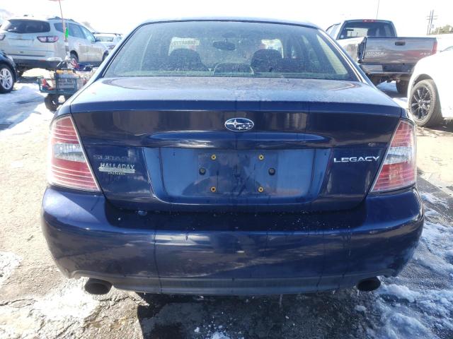 Photo 6 from auction – 2005 SUBARU LEGACY 2.5 with VIN 4S3BL616557201414