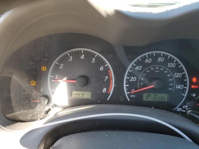 Photo 9 from auction – 2009 TOYOTA COROLLA BA with VIN 2T1BU40E59C178389