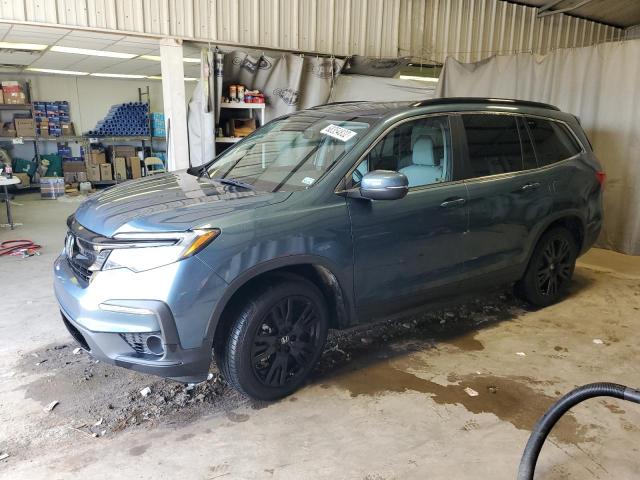 HONDA PILOT SE 2021 with VIN 5FNYF5H28MB004261 - Photo from auction