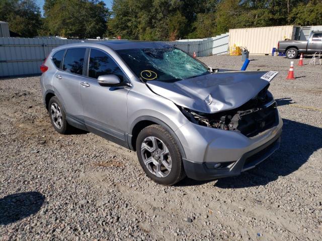 Photo 4 from auction – 2018 HONDA CR-V EX with VIN 7FARW1H50JE010496