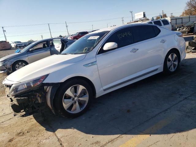 KIA OPTIMA HYB 2016 with VIN KNAGN4AD8G5093837 - Photo from auction