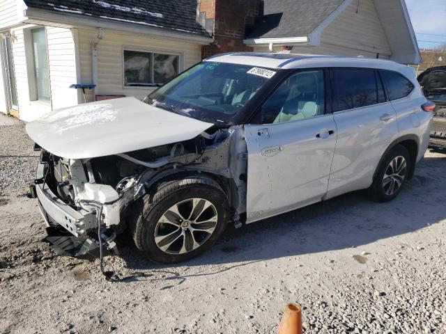 TOYOTA HIGHLANDER 2021 with VIN 5TDGBRCH7MS531908 - Photo from auction