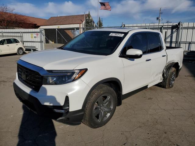 HONDA RIDGELINE 2022 with VIN 5FPYK3F76NB009112 - Photo from auction