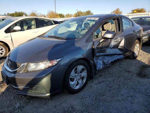 Photo 1 from auction – 2013 HONDA CIVIC LX with VIN 19XFB2F59DE295387