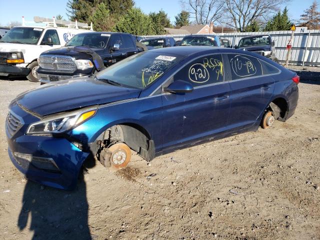 HYUNDAI SONATA SE 2015 with VIN 5NPE24AF2FH229074 - Photo from auction