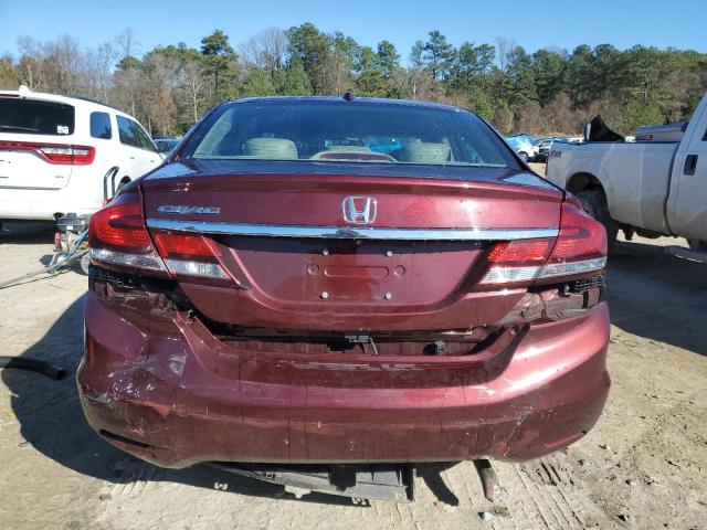 Photo 6 from auction – 2015 HONDA CIVIC EXL with VIN 19XFB2F96FE243205