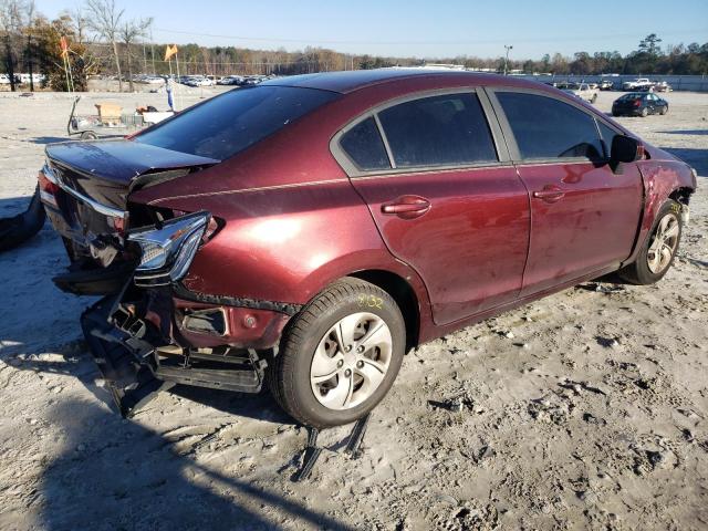 Photo 3 from auction – 2014 HONDA CIVIC LX with VIN 19XFB2F57EE021364