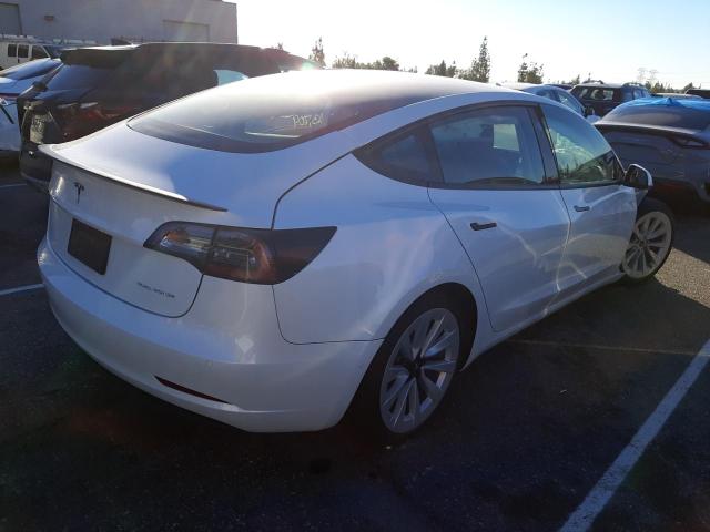 Photo 3 from auction – 2022 TESLA MODEL 3 with VIN 5YJ3E1EB5NF276178
