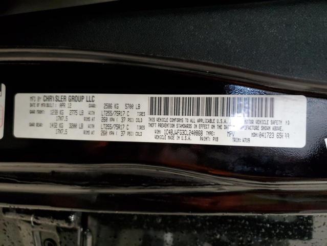 Photo 14 from auction – 2012 JEEP WRANGLER U with VIN 1C4BJWFG3CL240868