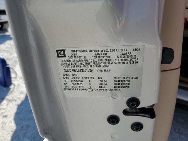 Photo 14 from auction – 2007 BUICK RENDEZVOUS with VIN 3G5DA03L07S501629