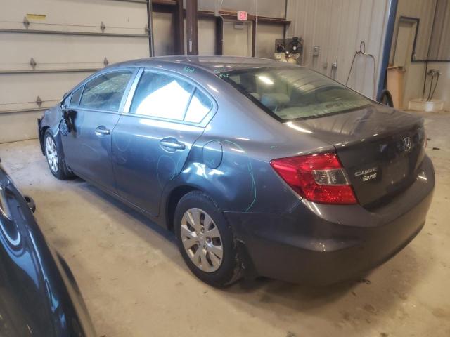 Photo 2 from auction – 2012 HONDA CIVIC LX with VIN 19XFB2F5XCE079773