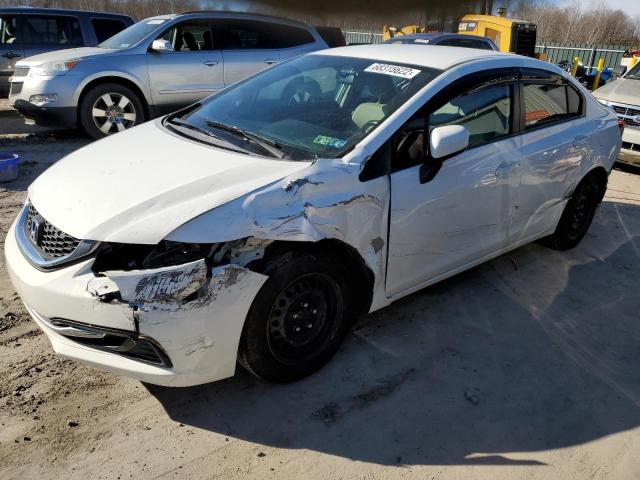HONDA CIVIC LX 2014 with VIN 19XFB2E51EE053292 - Photo from auction