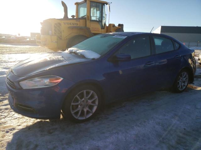DODGE DART SXT 2013 with VIN 1C3CDFBH5DD284672 - Photo from auction