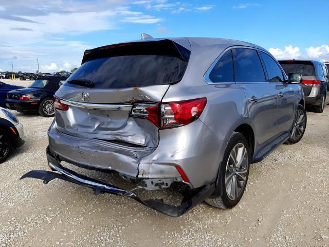 Photo 4 from auction – 2017 ACURA MDX TECHNO with VIN 5FRYD3H55HB002234