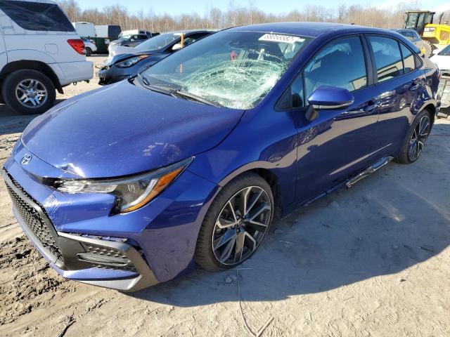 TOYOTA COROLLA SE 2020 with VIN 5YFP4RCE0LP023271 - Photo from auction