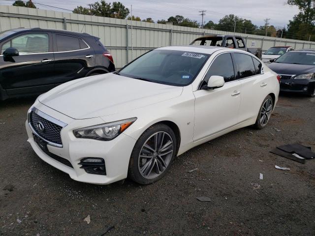 INFINITI Q50 BASE 2015 with VIN JN1BV7AP0FM350117 - Photo from auction
