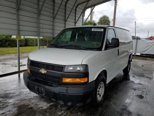 CHEVROLET EXPRESS G2 2018 with VIN 1GCWGAFG0J1214322 - Photo from auction