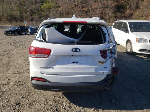 Photo 6 from auction – 2016 KIA SORENTO LX with VIN 5XYPGDA31GG033555