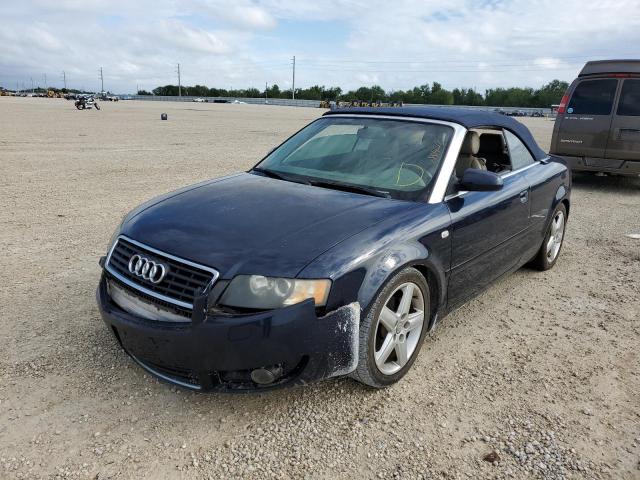 AUDI A4 1.8 CAB 2004 with VIN WAUAC48H34K026046 - Photo from auction