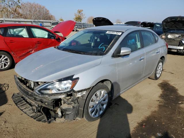 NISSAN SENTRA S 2018 with VIN 3N1AB7AP1JY204528 - Photo from auction