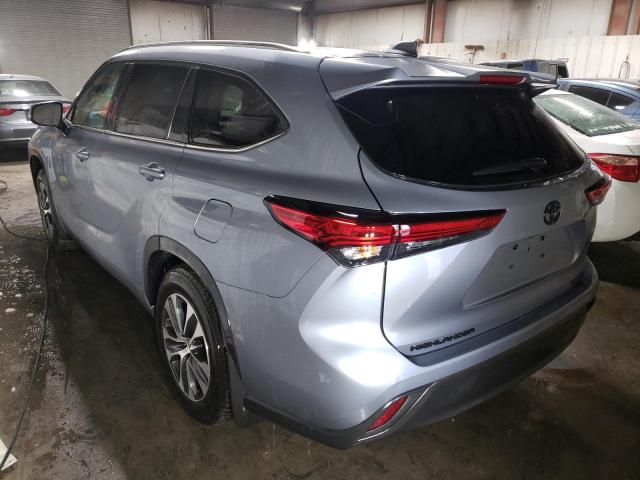 Photo 3 from auction – 2021 TOYOTA HIGHLANDER with VIN 5TDGZRBHXMS108804