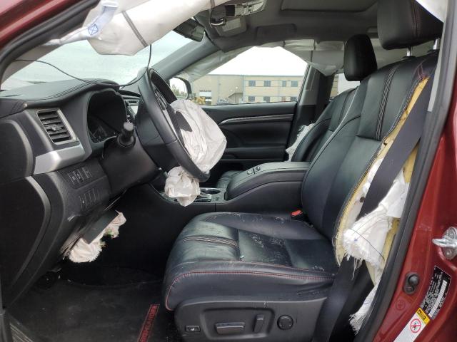 Photo 7 from auction – 2019 TOYOTA HIGHLANDER with VIN 5TDKZRFH6KS332993