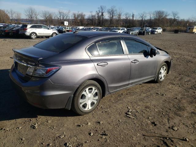 Photo 3 from auction – 2014 HONDA CIVIC HYBR with VIN 19XFB4F30EE200761