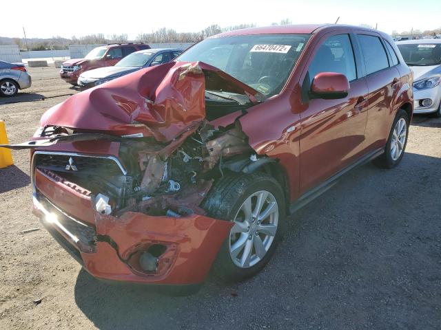 MITSUBISHI OUTLANDER 2015 with VIN 4A4AP3AU9FE024675 - Photo from auction