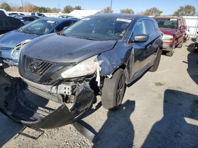 NISSAN MURANO S 2016 with VIN 5N1AZ2MH1GN102034 - Photo from auction
