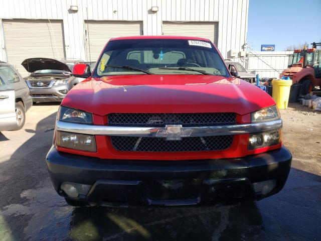Photo 5 from auction – 2002 CHEVROLET AVALANCHE with VIN 3GNEC13T52G208552