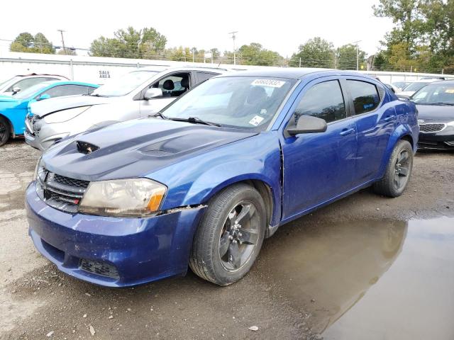 DODGE AVENGER SE 2013 with VIN 1C3CDZAG4DN760401 - Photo from auction