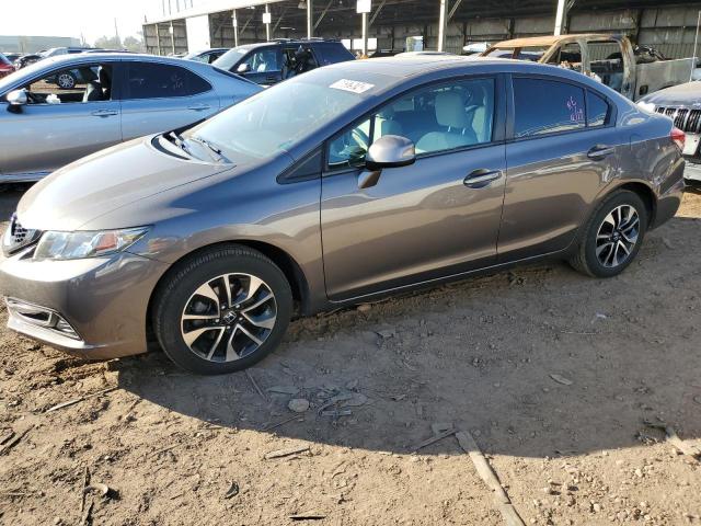 HONDA CIVIC EX 2013 with VIN 19XFB2F85DE044358 - Photo from auction