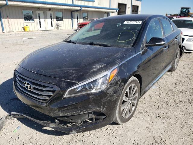 HYUNDAI SONATA SPO 2015 with VIN 5NPE34AF6FH145014 - Photo from auction