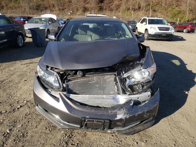 Photo 5 from auction – 2014 HONDA CIVIC HYBR with VIN 19XFB4F30EE200761