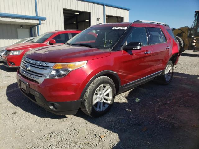 FORD EXPLORER X 2015 with VIN 1FM5K8D86FGB84385 - Photo from auction