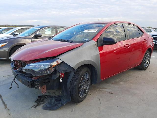 TOYOTA COROLLA L 2018 with VIN 5YFBURHE4JP781663 - Photo from auction