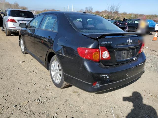 Photo 3 from auction – 2009 TOYOTA COROLLA BA with VIN 2T1BU40E29C097866