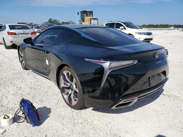 Photo 2 from auction – 2021 LEXUS LC 500 with VIN JTHBP5AY0MA104363