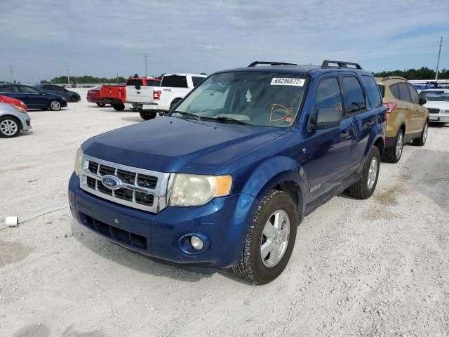 FORD ESCAPE XLT 2008 with VIN 1FMCU03158KA80266 - Photo from auction