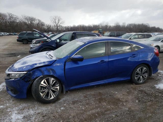 HONDA CIVIC EX 2018 with VIN JHMFC1F32JX003059 - Photo from auction
