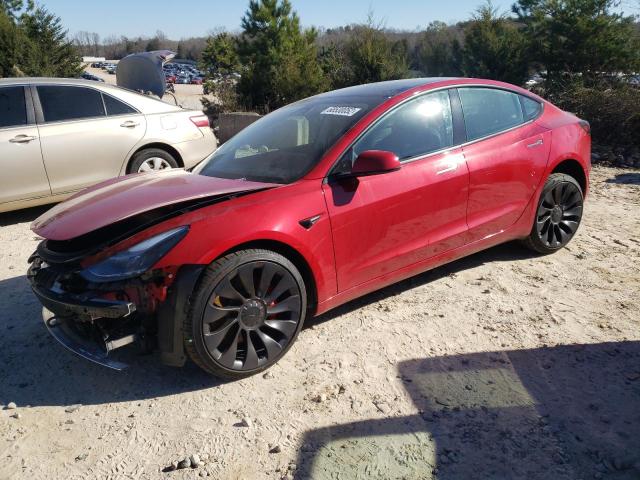 TESLA MODEL 3 2022 with VIN 5YJ3E1EC4NF163802 - Photo from auction