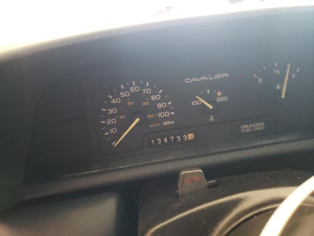 Photo 9 from auction – 1992 CHEVROLET CAVALIER V with VIN 1G1JC1447N7213985