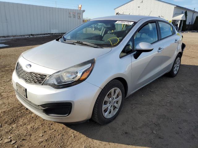 KIA RIO LX 2015 with VIN KNADM4A35F6449795 - Photo from auction