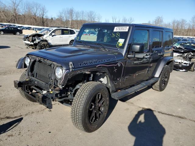 JEEP WRANGLER U 2017 with VIN 1C4BJWEG0HL620386 - Photo from auction