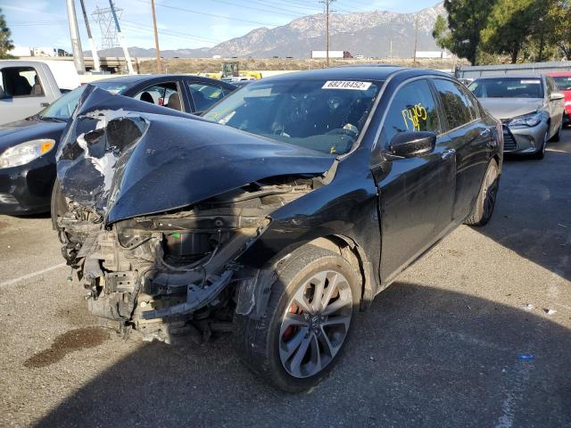 HONDA ACCORD SPO 2015 with VIN 1HGCR2F58FA182603 - Photo from auction