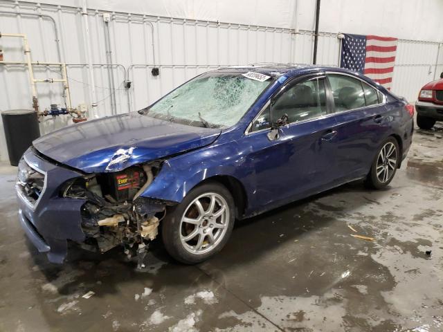 SUBARU LEGACY SPO 2017 with VIN 4S3BNAS68H3027118 - Photo from auction