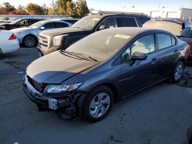 Photo 1 from auction – 2015 HONDA CIVIC LX with VIN 19XFB2F55FE703659