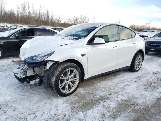 TESLA MODEL Y 2021 with VIN 5YJYGDEE7MF228577 - Photo from auction