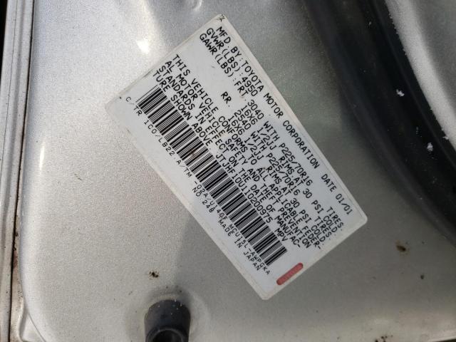Photo 14 from auction – 2001 LEXUS RX 300 with VIN JTJHF10U110200975